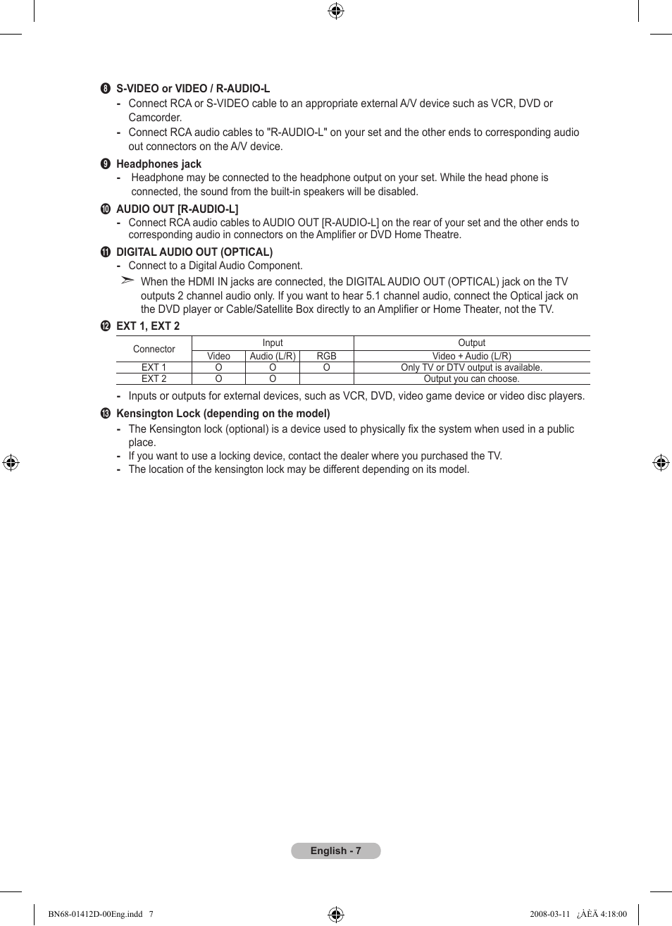 Samsung BN68-01412D-00 User Manual | Page 9 / 72