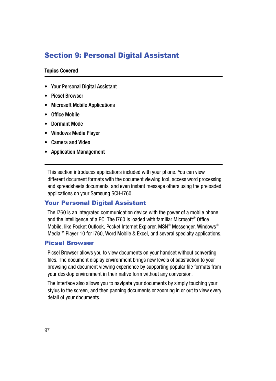 Samsung SCH-i760 User Manual | Page 100 / 191