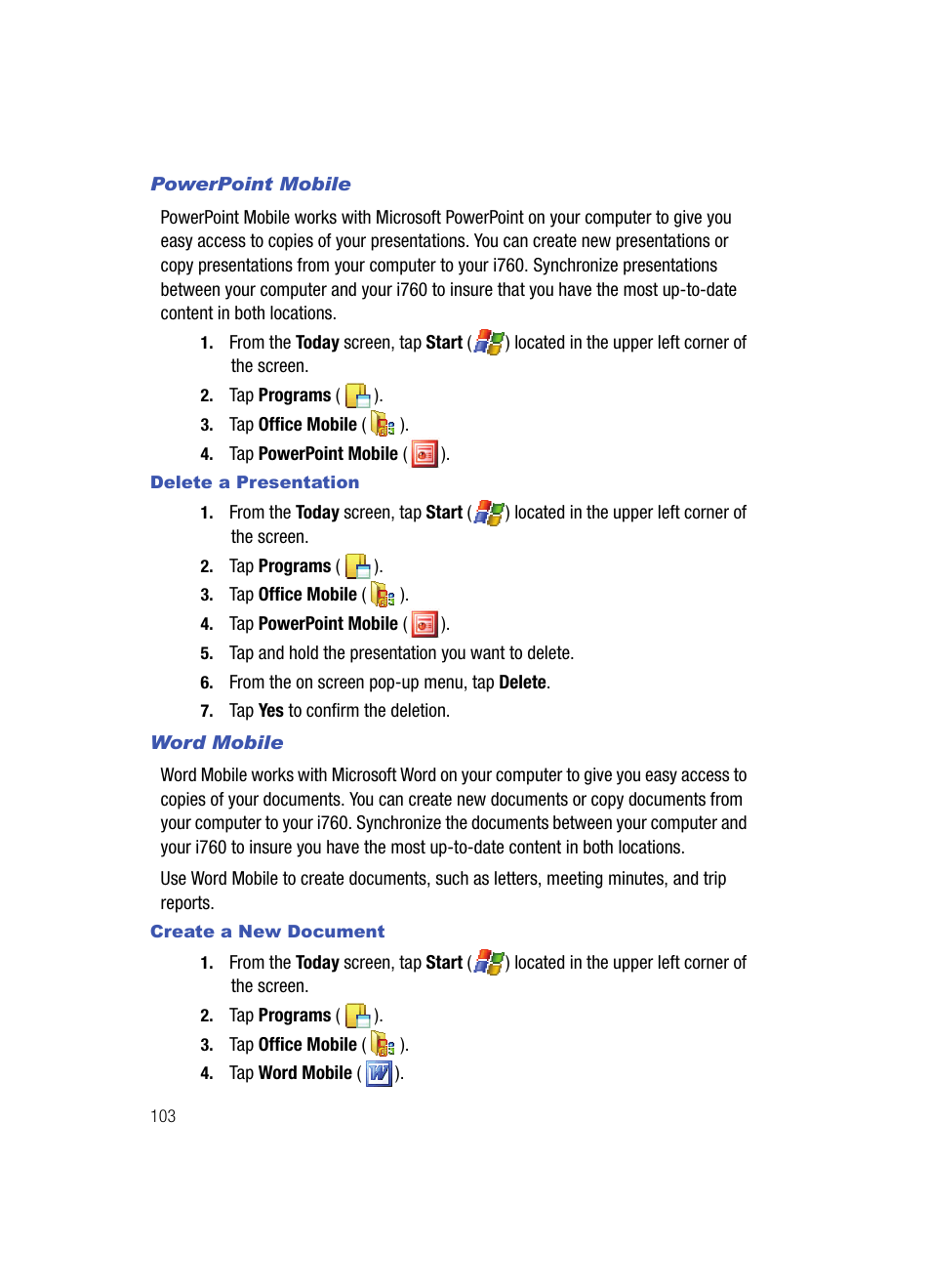 Samsung SCH-i760 User Manual | Page 106 / 191