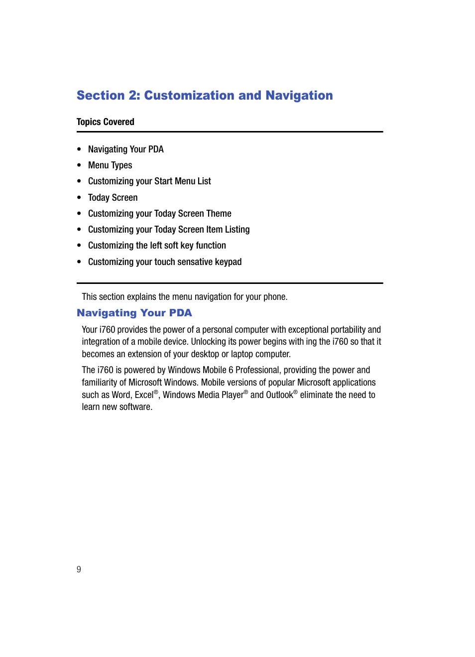 Samsung SCH-i760 User Manual | Page 12 / 191