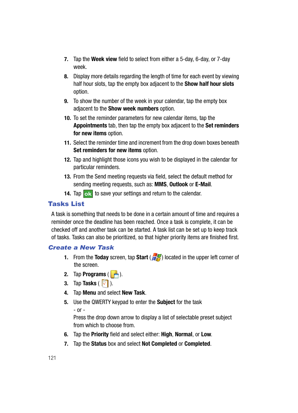 Samsung SCH-i760 User Manual | Page 124 / 191