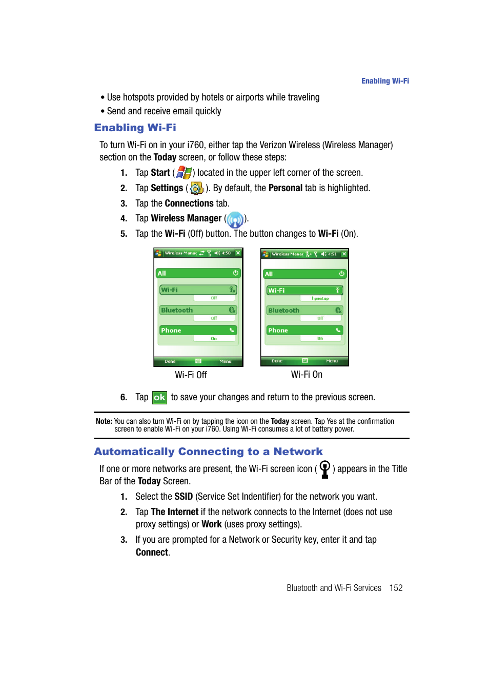 Samsung SCH-i760 User Manual | Page 155 / 191