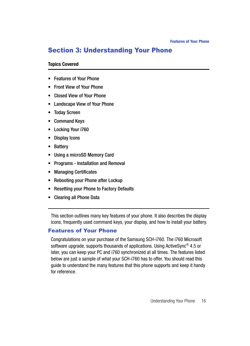 Samsung SCH-i760 User Manual | Page 19 / 191