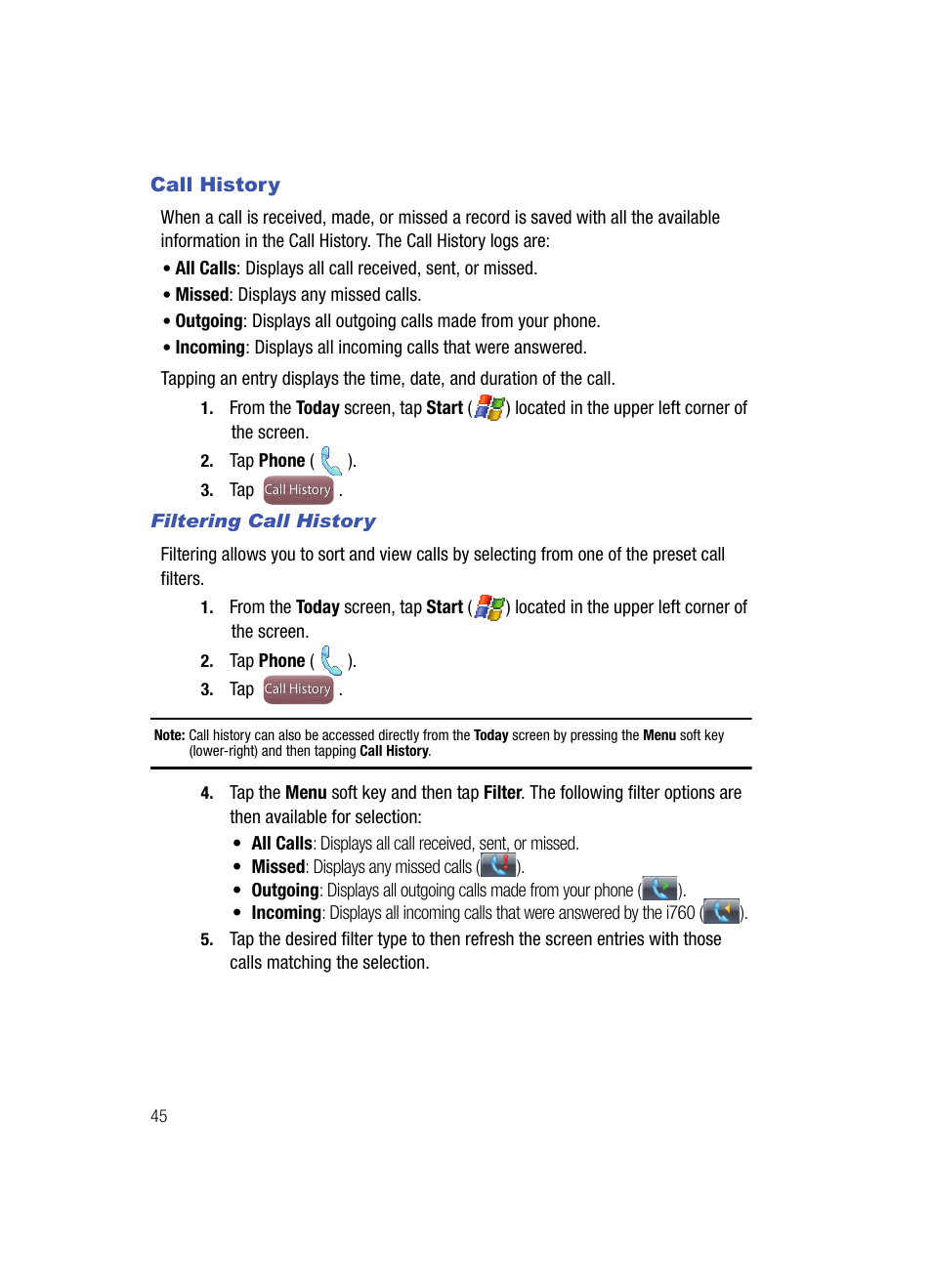 Samsung SCH-i760 User Manual | Page 48 / 191