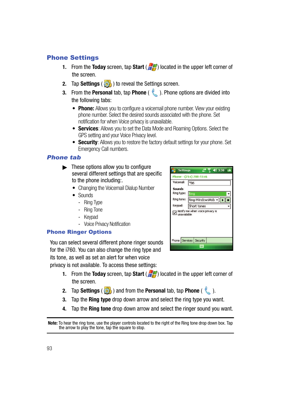 Samsung SCH-i760 User Manual | Page 96 / 191