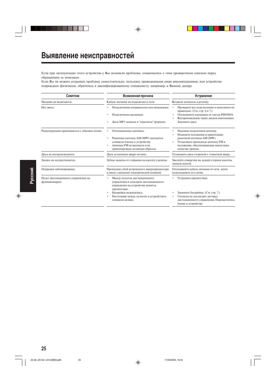 JVC UX-G3 User Manual | Page 108 / 111