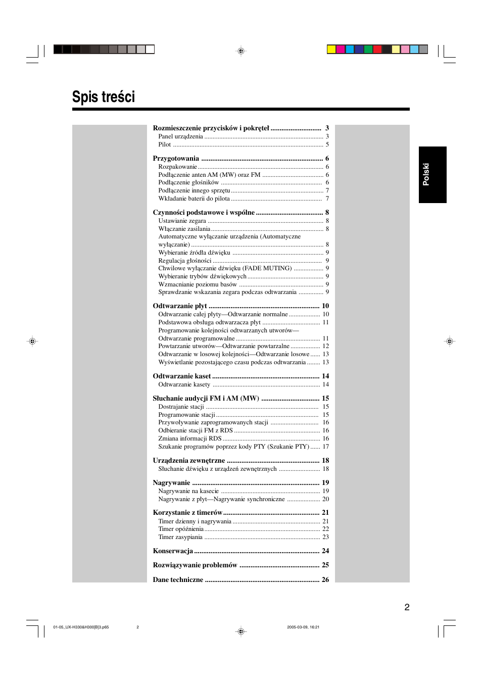 JVC UX-G3 User Manual | Page 33 / 111