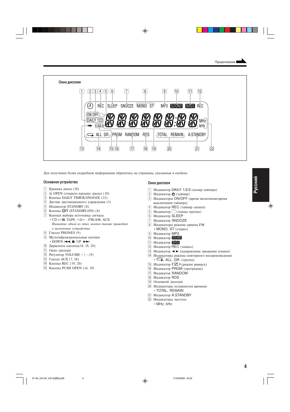 JVC UX-G3 User Manual | Page 87 / 111