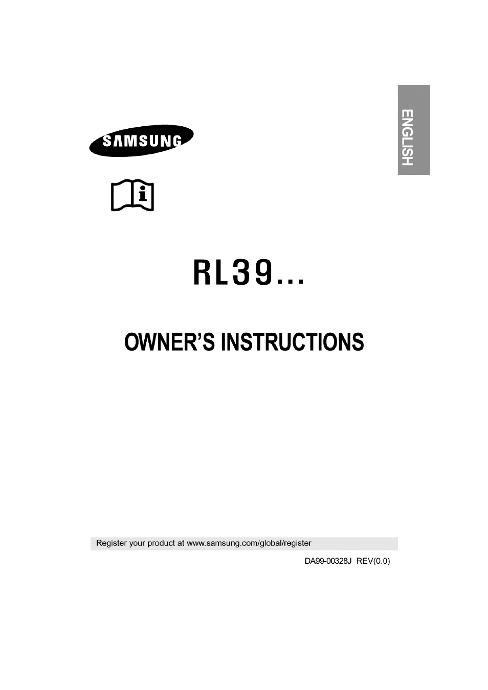 Samsung Rl 39 User Manual | 19 pages