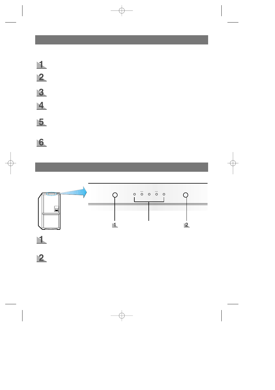 Preparing the fridge/freezer, Using the control features | Samsung Rl 39 User Manual | Page 6 / 19