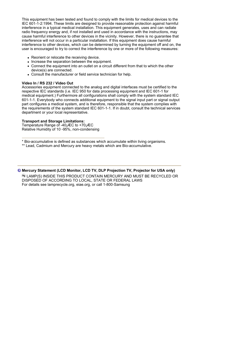 Samsung 242MP User Manual | Page 63 / 65