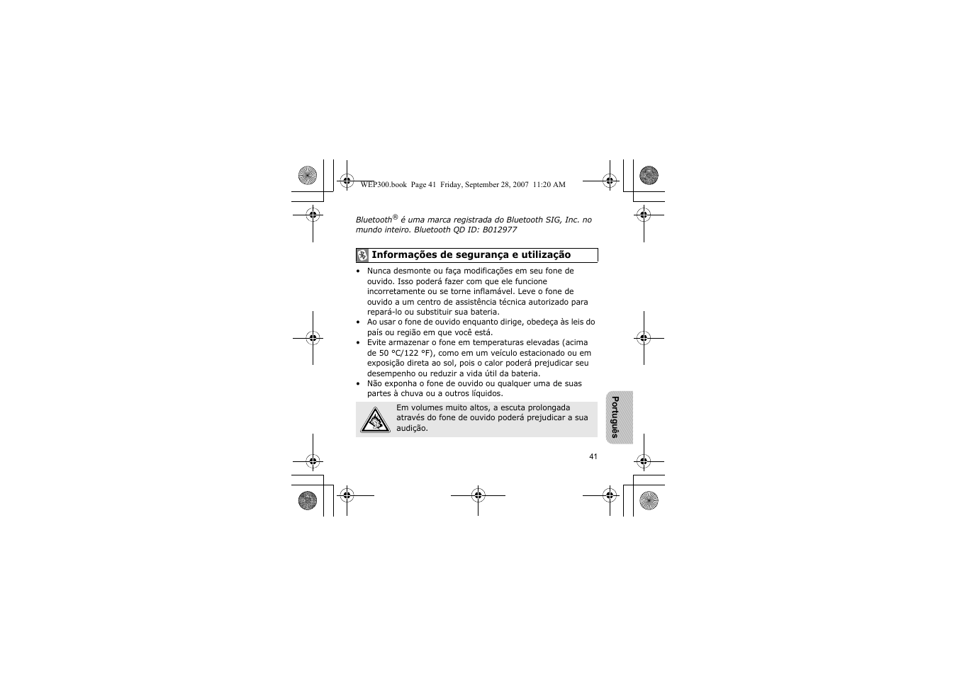 Samsung WEP 300 User Manual | Page 44 / 58