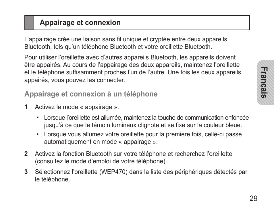 Français | Samsung 090308 User Manual | Page 32 / 82