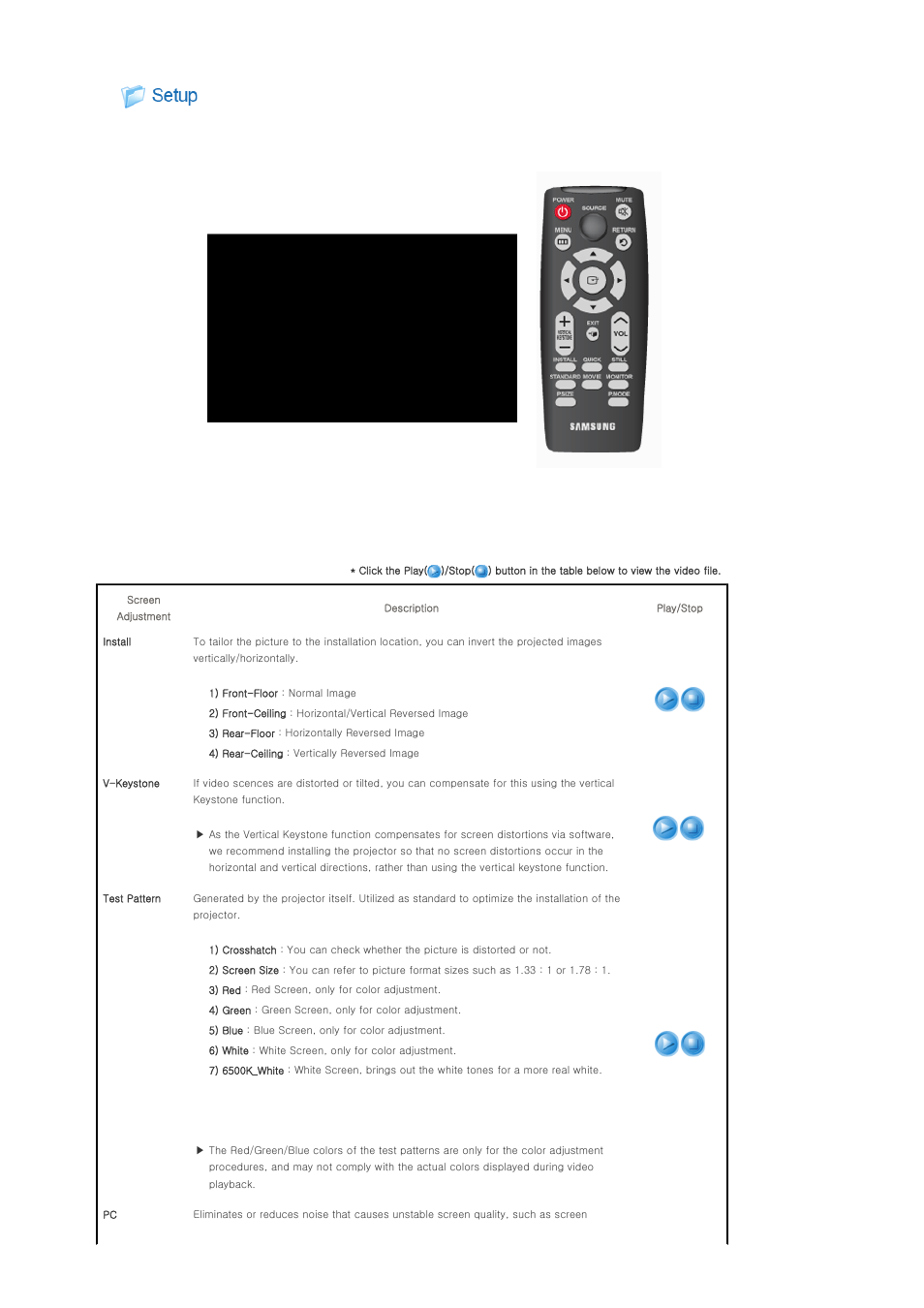 Samsung SP-P400B User Manual | Page 25 / 35