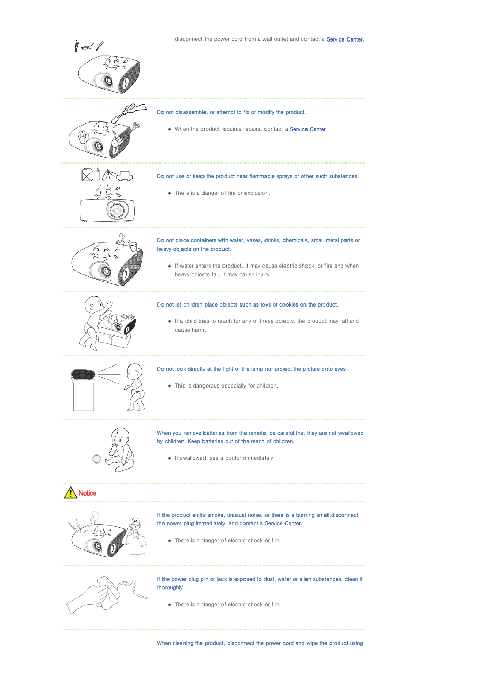 Samsung SP-P400B User Manual | Page 5 / 35