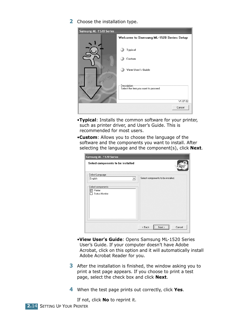 Samsung ML-1520 User Manual | Page 35 / 138