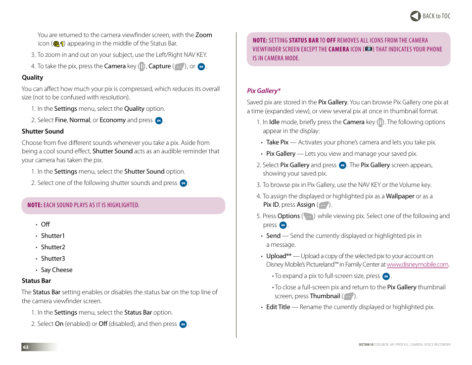Samsung DM-S105 User Manual | Page 62 / 99
