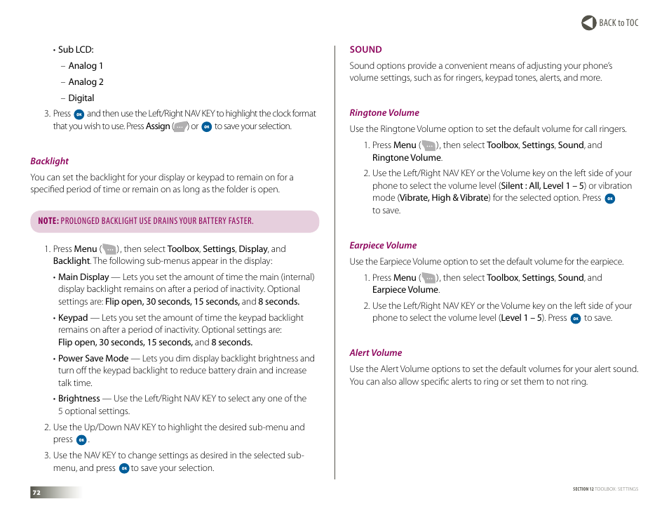 Sound | Samsung DM-S105 User Manual | Page 72 / 99