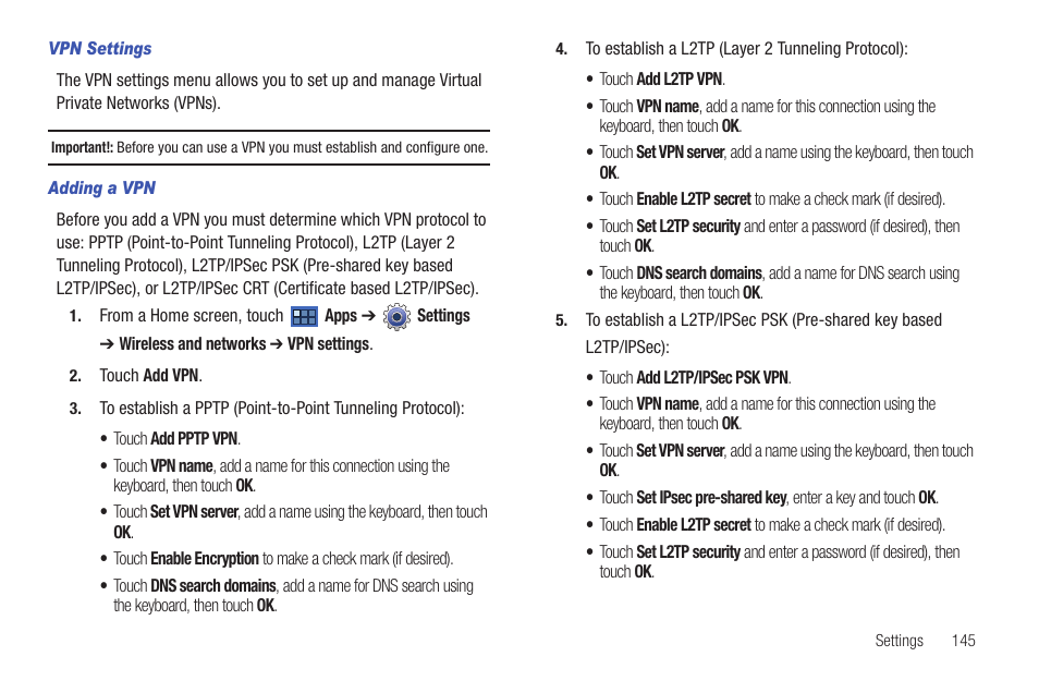 Samsung GT-P6210 User Manual | Page 149 / 200