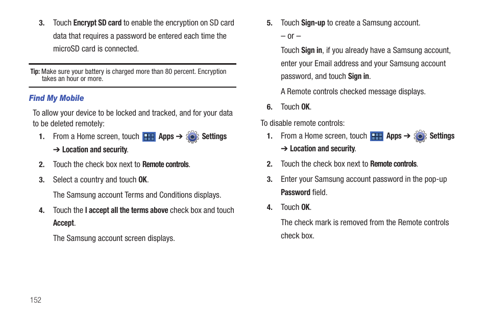 Samsung GT-P6210 User Manual | Page 156 / 200