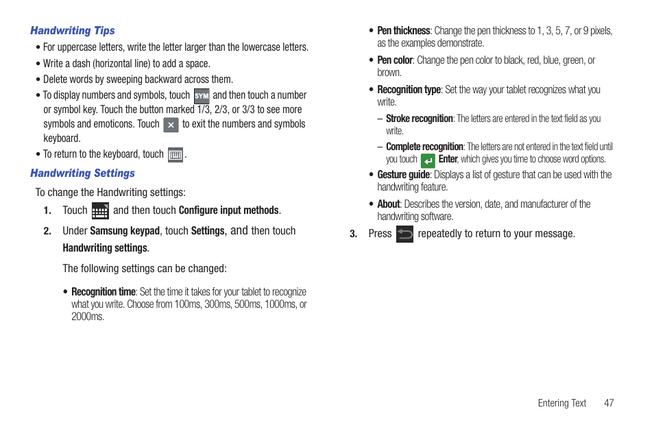 Samsung GT-P6210 User Manual | Page 51 / 200