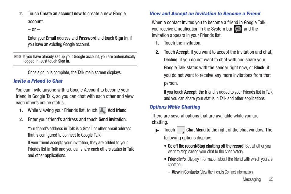 Samsung GT-P6210 User Manual | Page 69 / 200