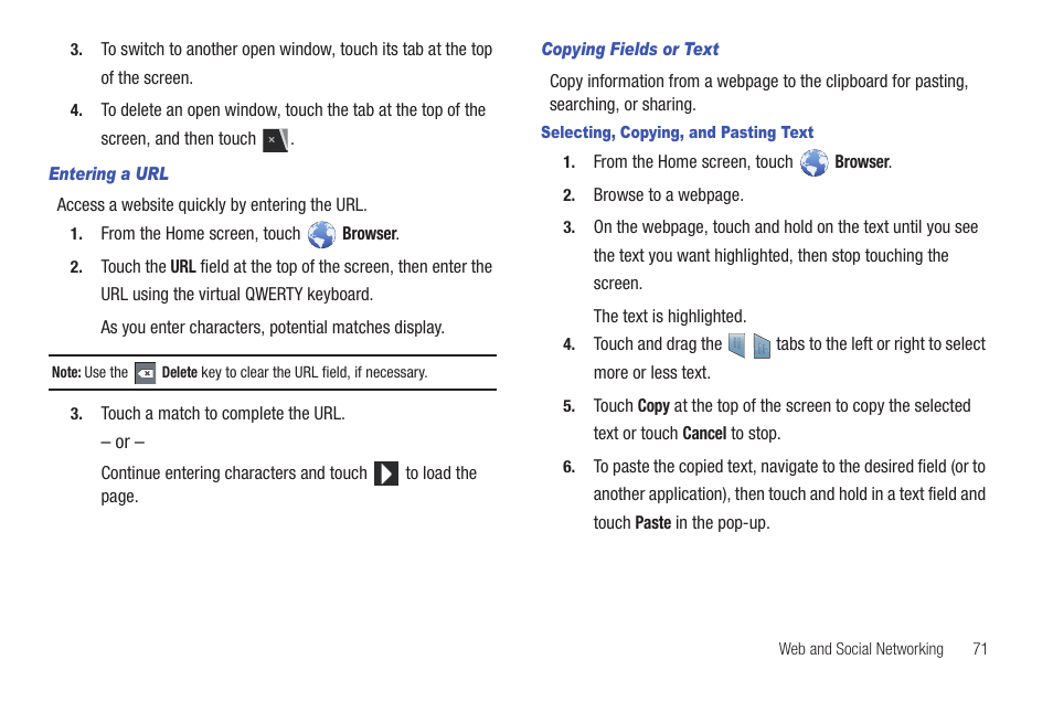 Samsung GT-P6210 User Manual | Page 75 / 200