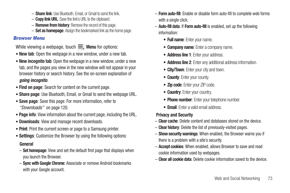 Samsung GT-P6210 User Manual | Page 77 / 200