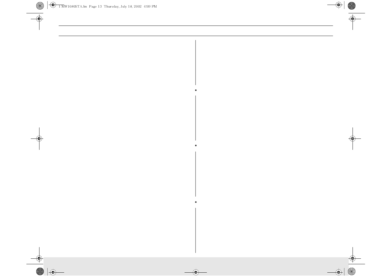 Operation | Samsung MW1080STA User Manual | Page 13 / 28