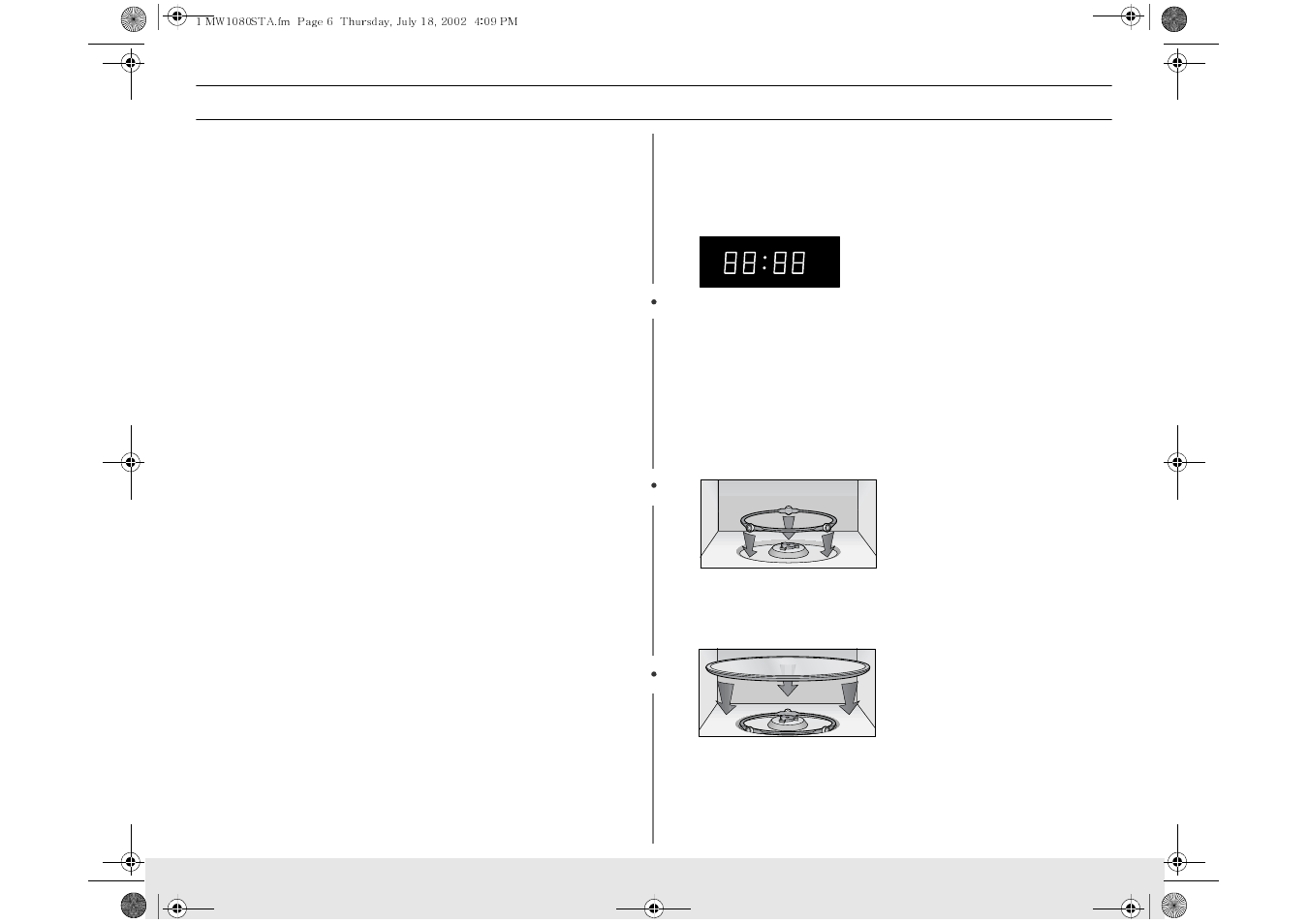 Your new microwave oven | Samsung MW1080STA User Manual | Page 6 / 28