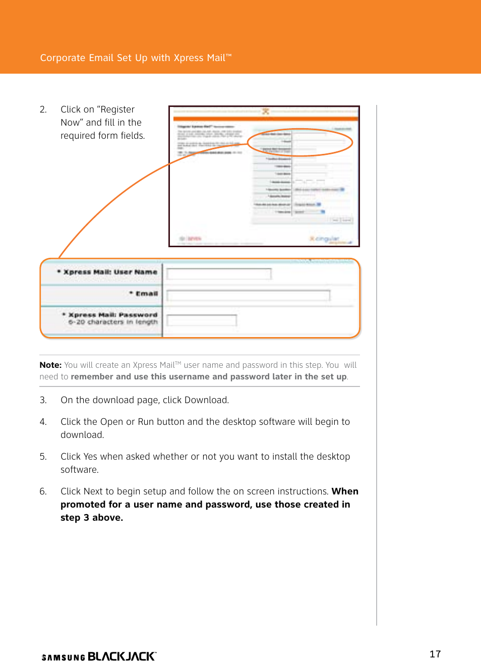 Samsung BlackJack User Manual | Page 17 / 38