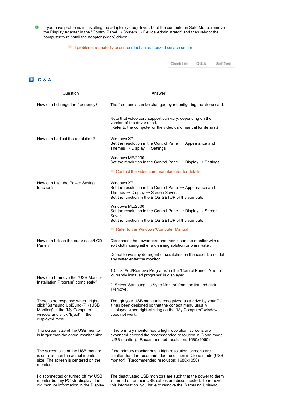 Samsung 226UX User Manual | Page 21 / 23