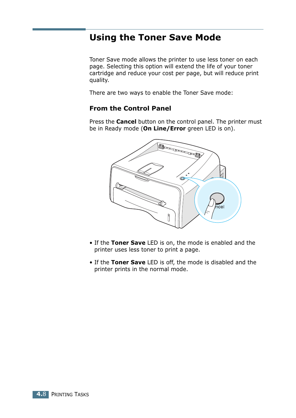 Using the toner save mode | Samsung ML-1750 Series User Manual | Page 65 / 148