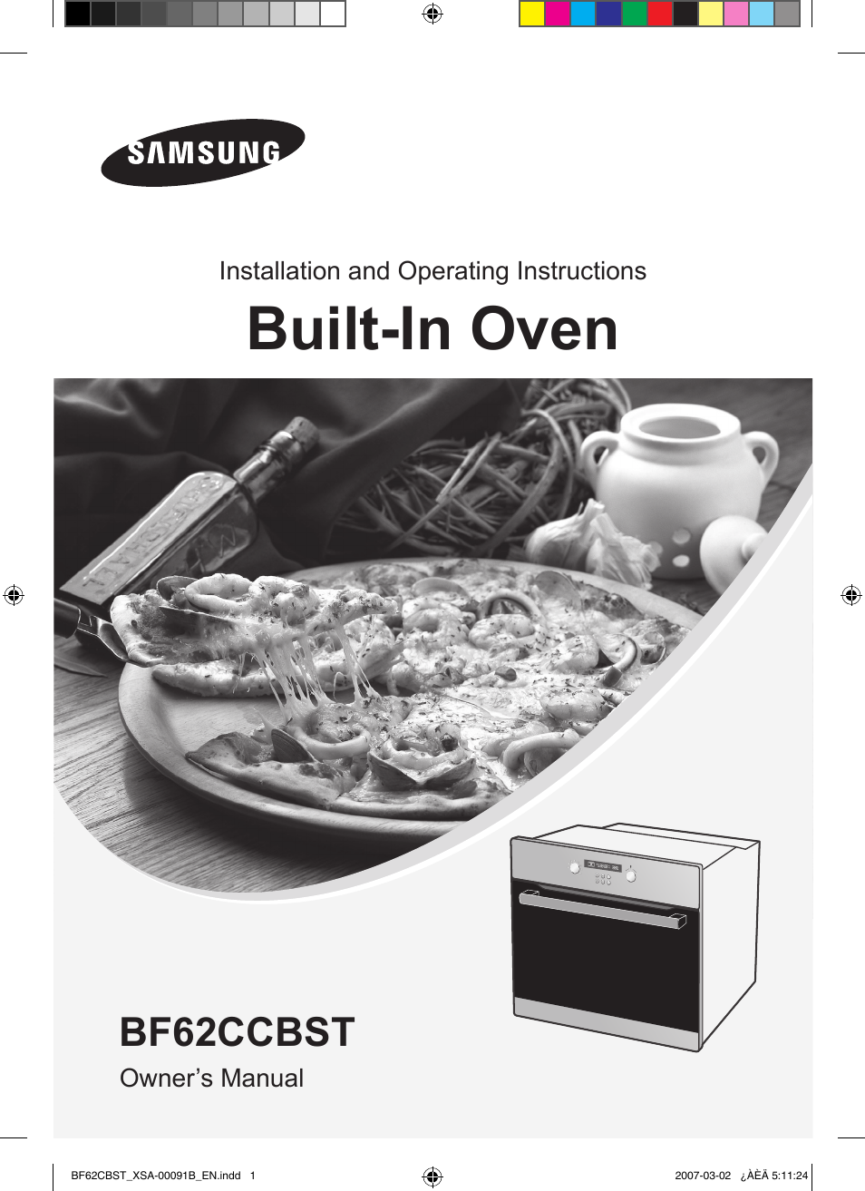 Samsung BF62CCBST User Manual | 46 pages