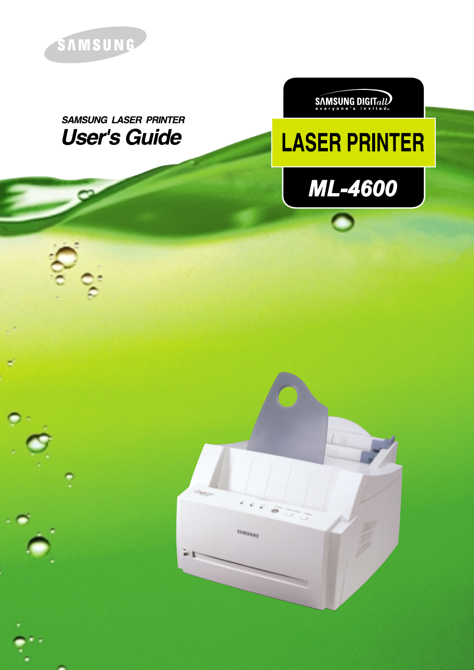 Samsung ML-4600 User Manual | 134 pages