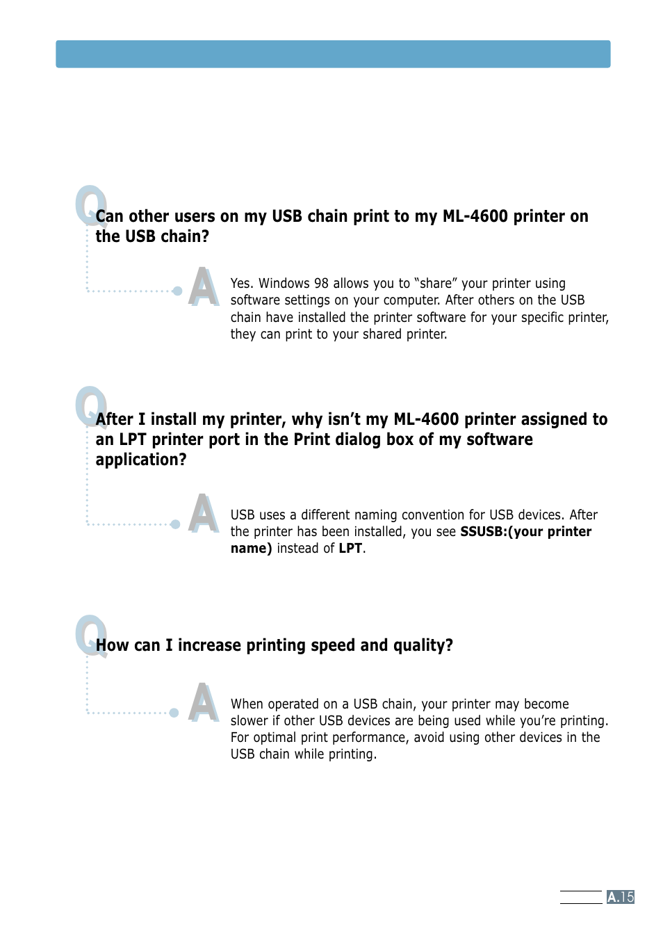 Samsung ML-4600 User Manual | Page 112 / 134