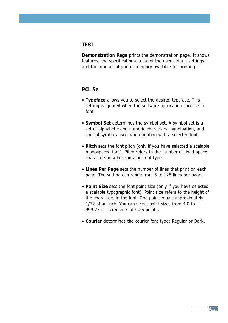 Printing from dos applications | Samsung ML-4600 User Manual | Page 124 / 134
