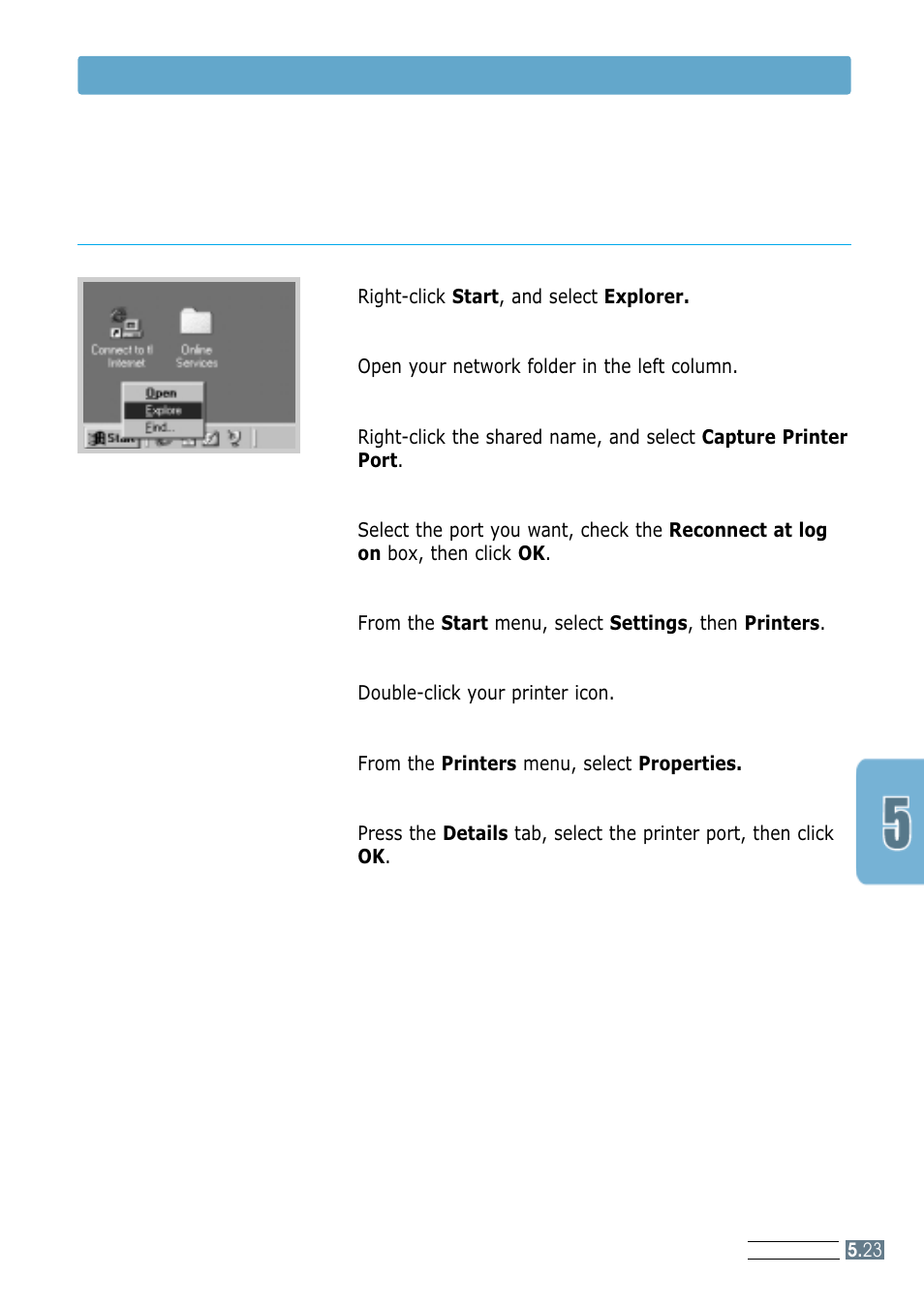 Setting up client pc | Samsung ML-4600 User Manual | Page 70 / 134