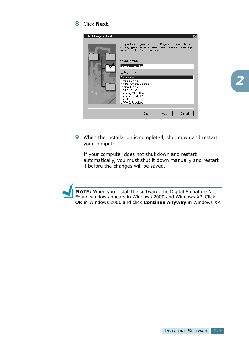 Samsung SCX-5115 User Manual | Page 44 / 144