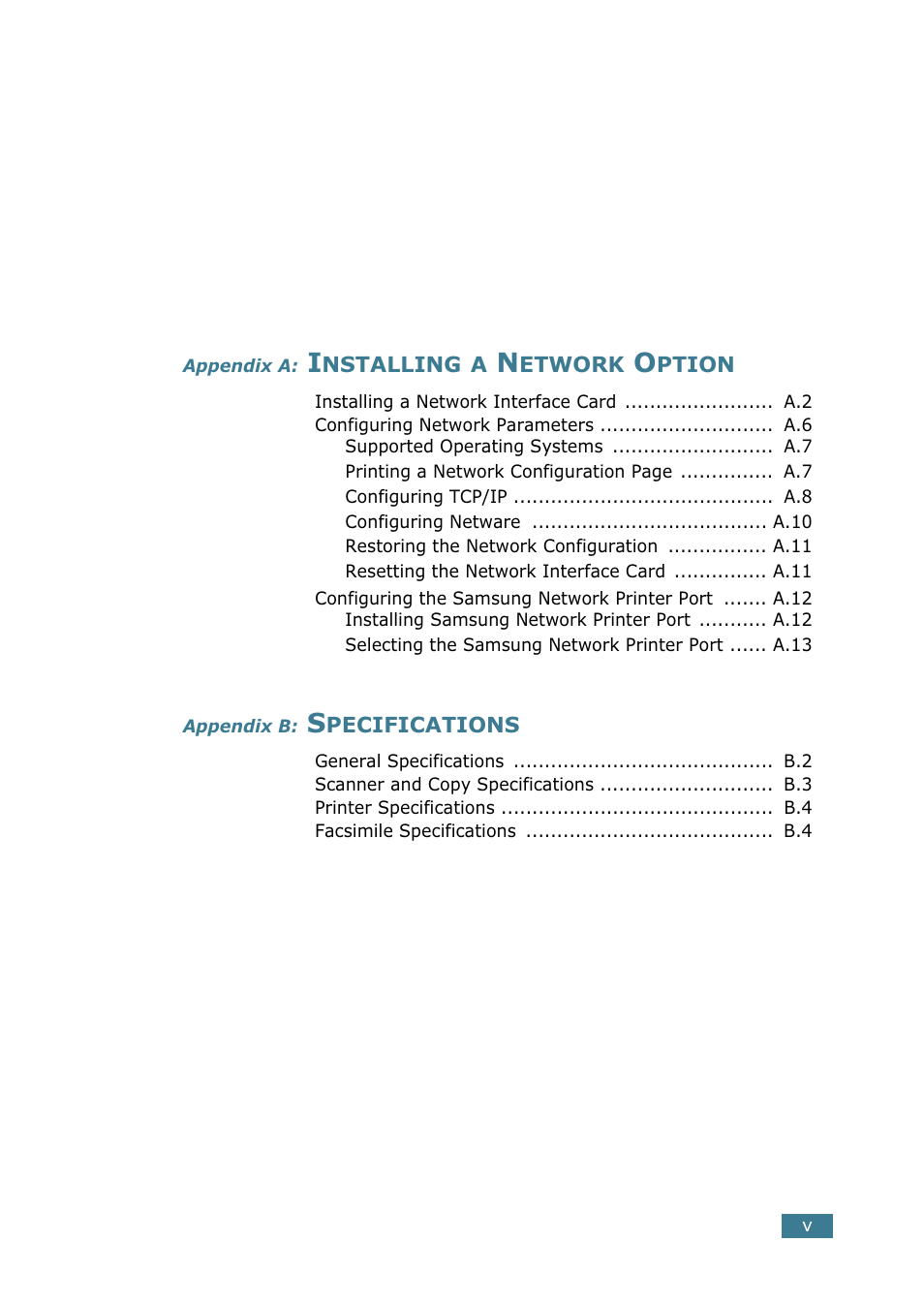 Samsung SCX-5115 User Manual | Page 6 / 144