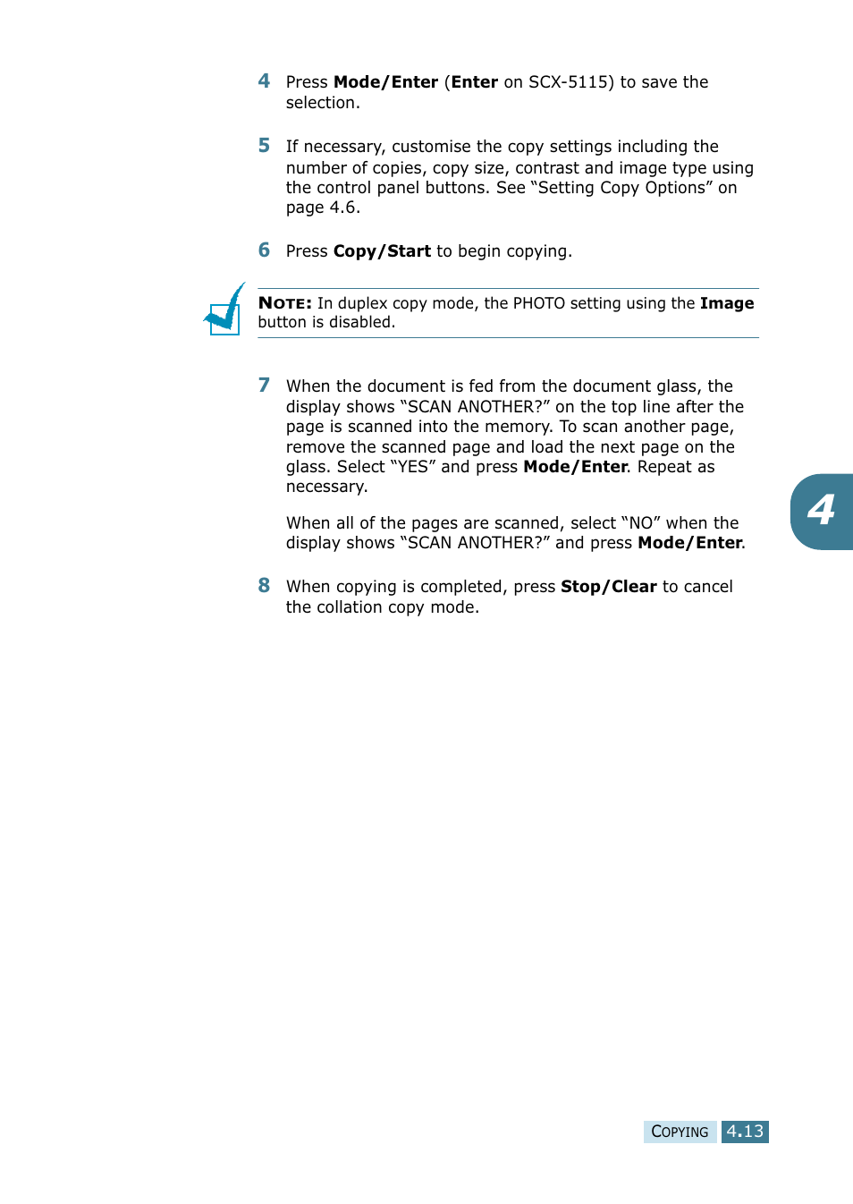 Samsung SCX-5115 User Manual | Page 72 / 144