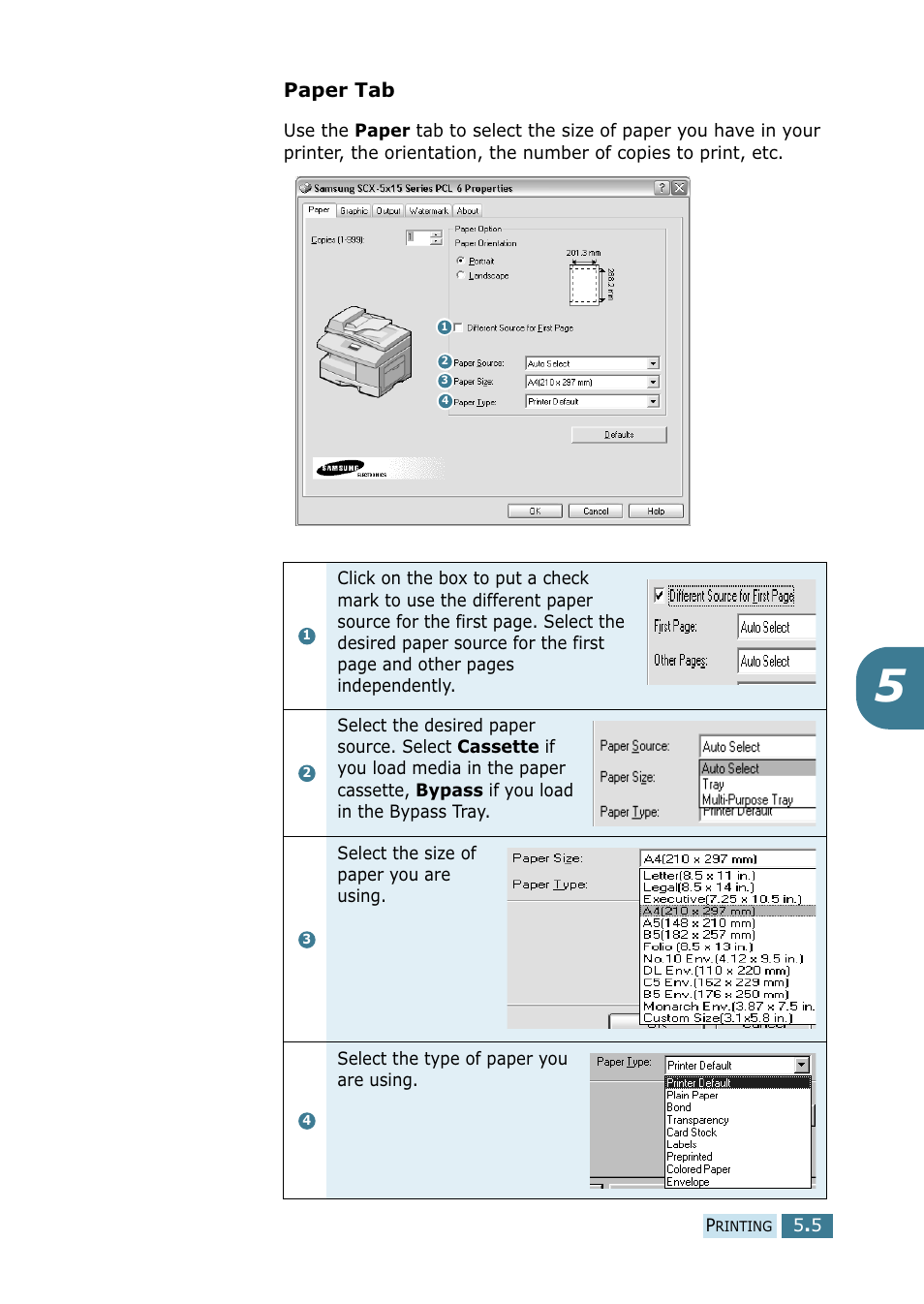 Samsung SCX-5115 User Manual | Page 78 / 144