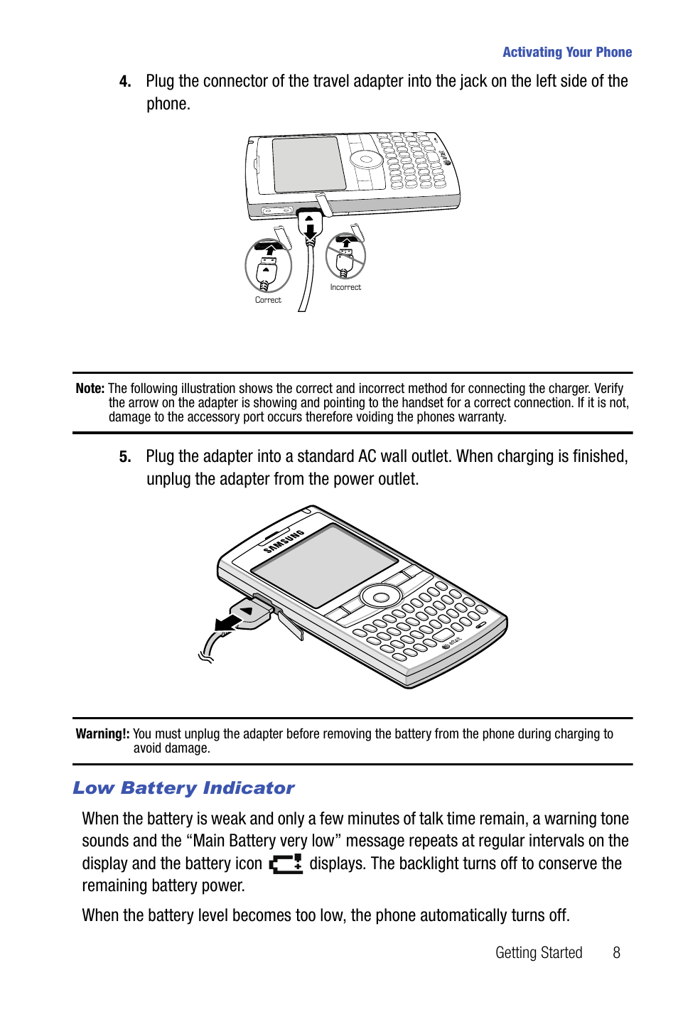 Samsung SMART DEVICE SGH-I617 User Manual | Page 11 / 162