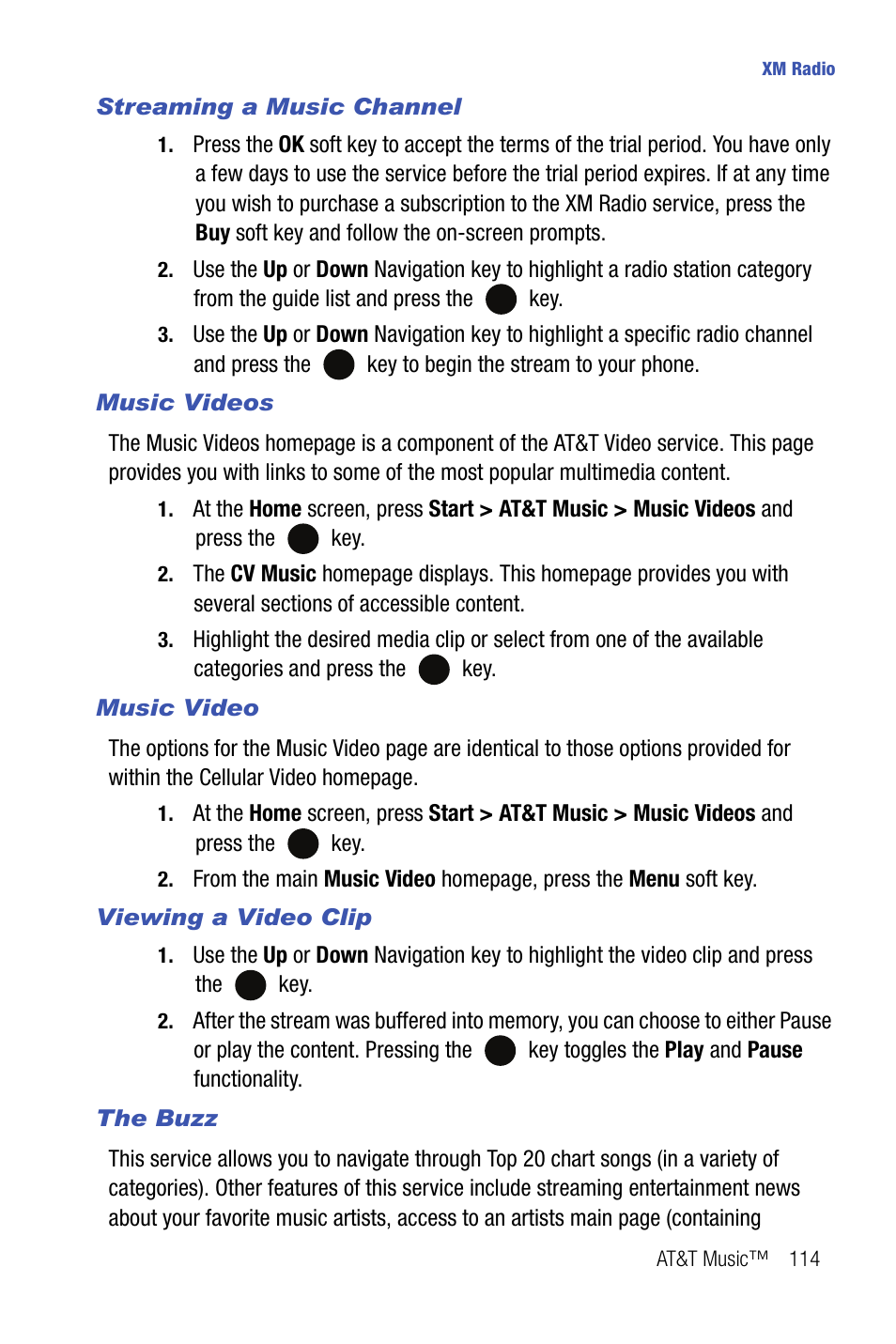 Samsung SMART DEVICE SGH-I617 User Manual | Page 117 / 162