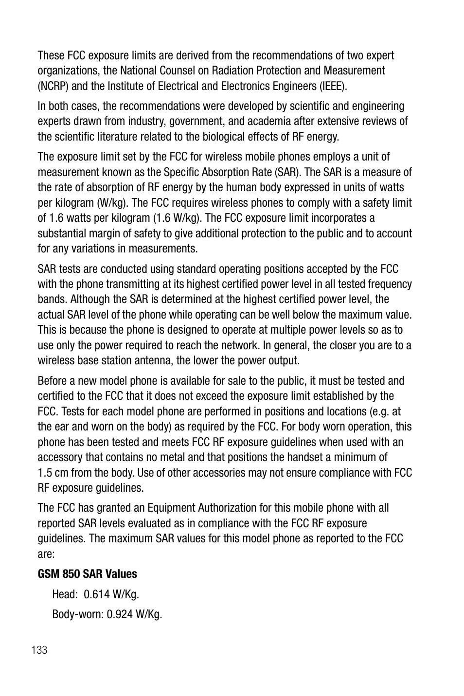 Samsung SMART DEVICE SGH-I617 User Manual | Page 136 / 162