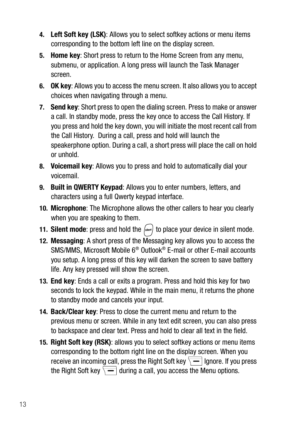 Samsung SMART DEVICE SGH-I617 User Manual | Page 16 / 162