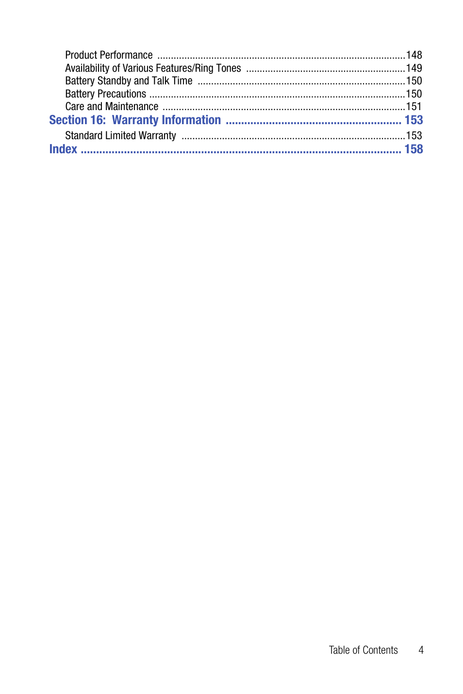 Samsung SMART DEVICE SGH-I617 User Manual | Page 7 / 162