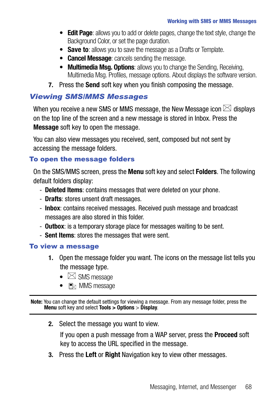 Samsung SMART DEVICE SGH-I617 User Manual | Page 71 / 162