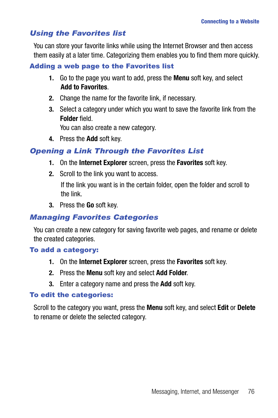 Samsung SMART DEVICE SGH-I617 User Manual | Page 79 / 162