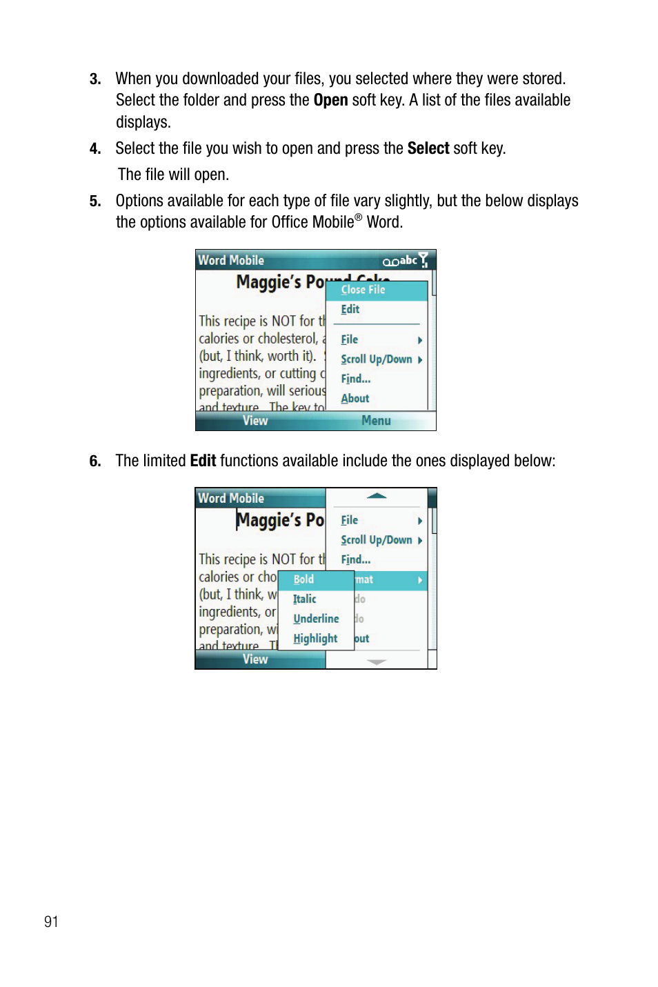 Samsung SMART DEVICE SGH-I617 User Manual | Page 94 / 162